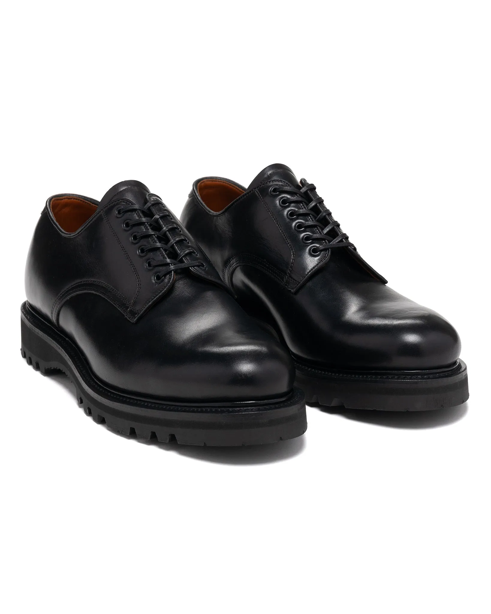 / Viberg Officer Derby Black