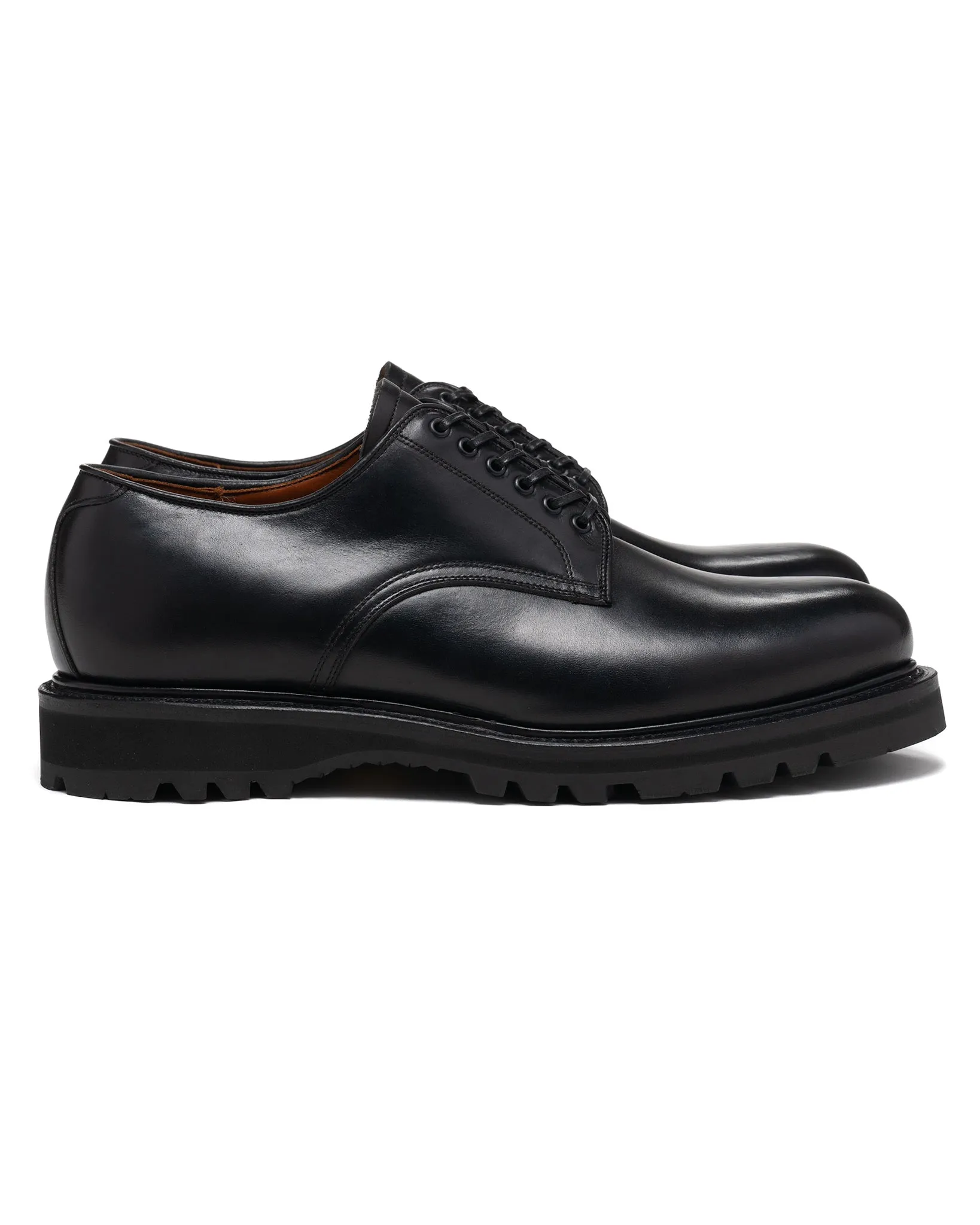 / Viberg Officer Derby Black