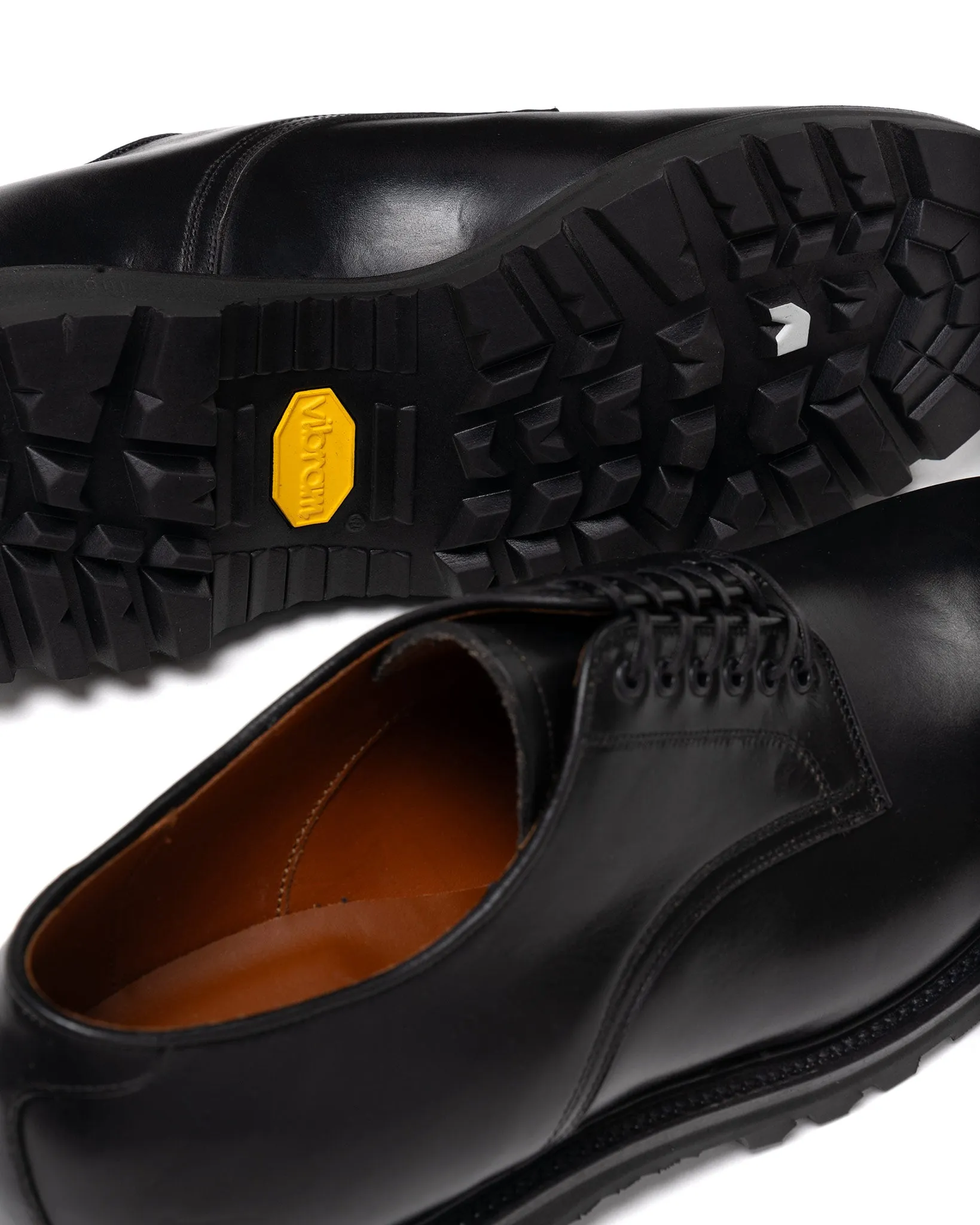 / Viberg Officer Derby Black