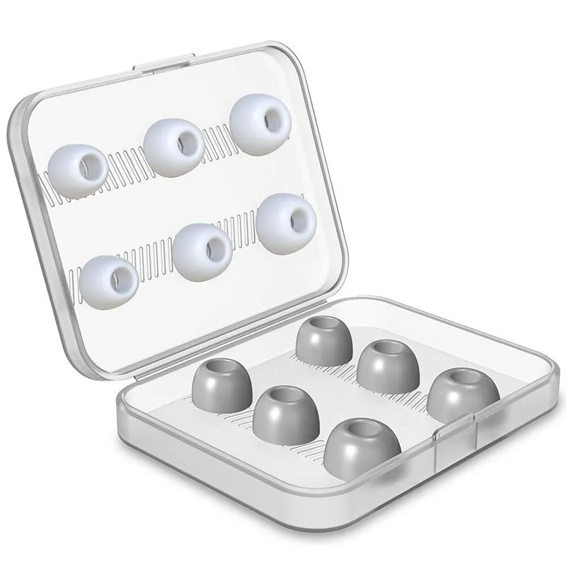 12-Piece Wireless Earphone Set With Memory Foam & Silicone Earplugs For Airpods Pro   Storage Box