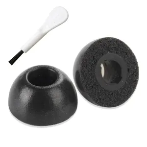 1pair Memory Foam Noise Reducing Anti-slip Ear Tips for Samsung Galaxy Buds 2, Buds Pro