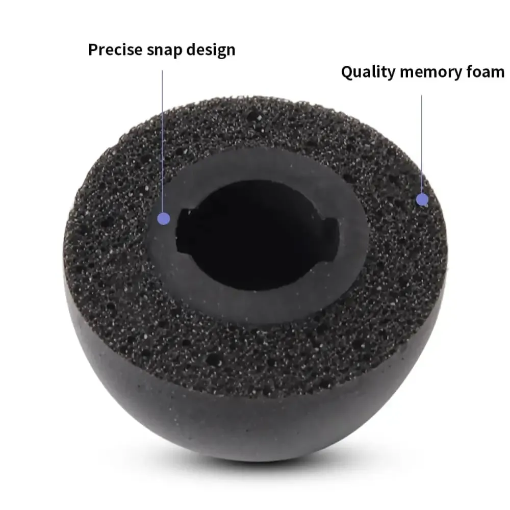 Anti-slip Noise Reducing Memory Foam Ear Tips for Jabra Elite 85t Eartips 75t Active Earbud