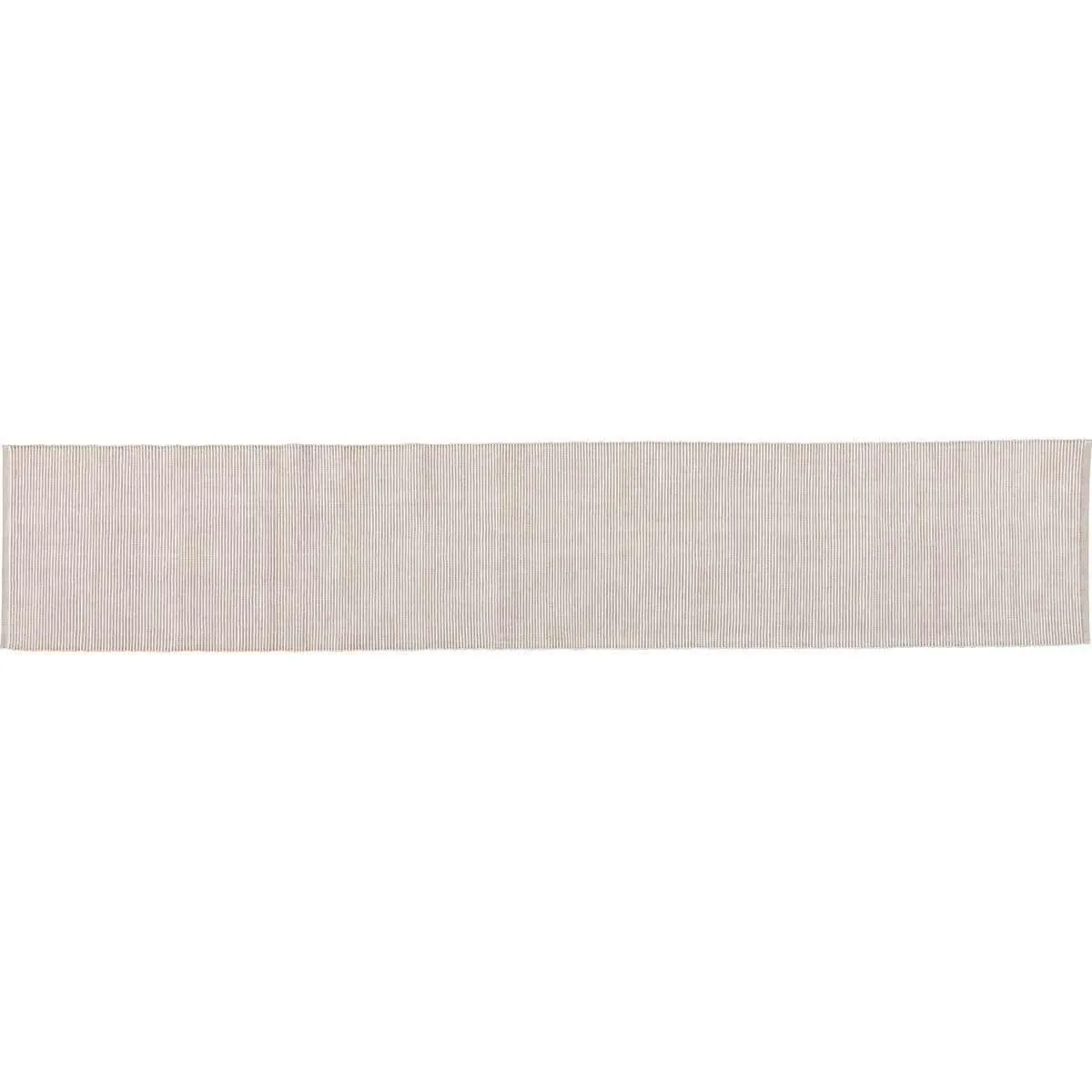 Ashton Taupe Ribbed Runner 13x72 VHC Brands