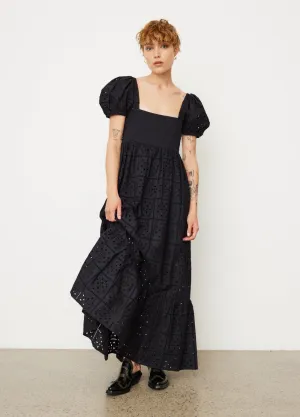 Broderie Anglaise Maxi Dress