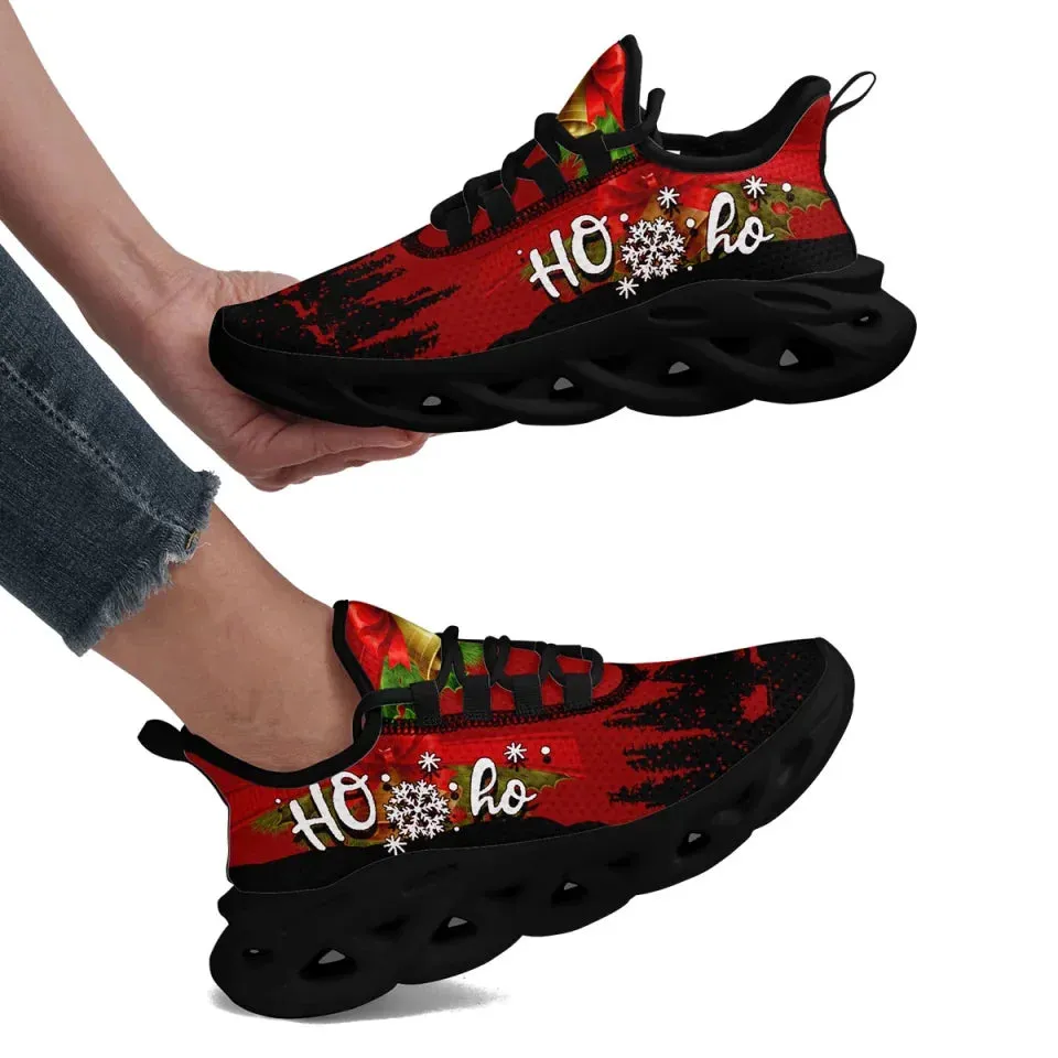 Christmas santa shoesPersonalized MaxSoul Sneakers party shoe
