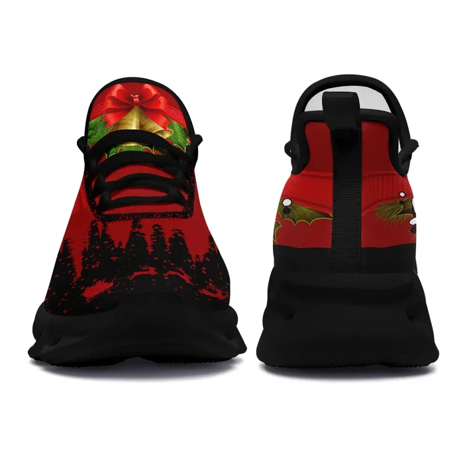 Christmas santa shoesPersonalized MaxSoul Sneakers party shoe