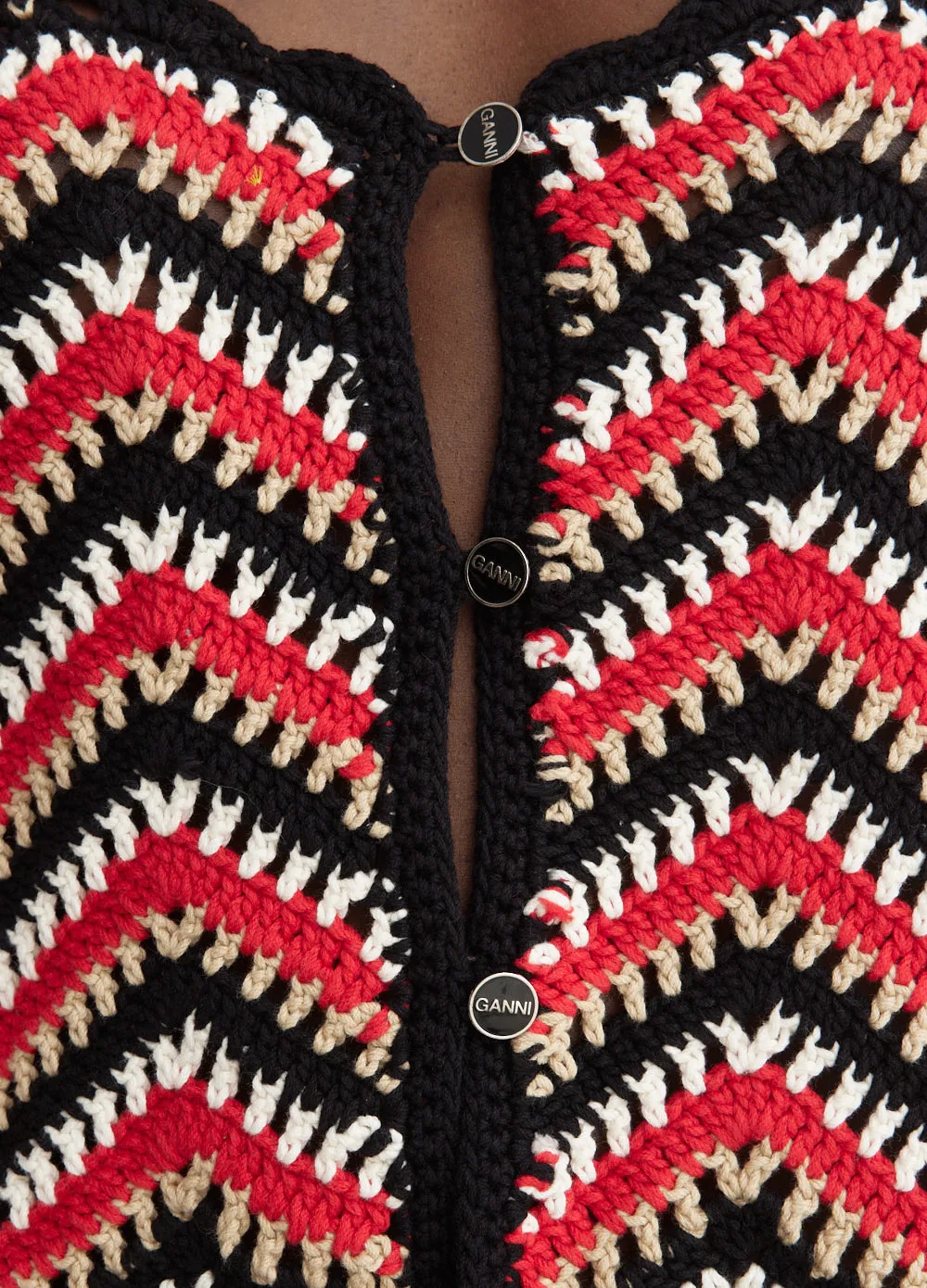 Cotton Crochet Cardigan