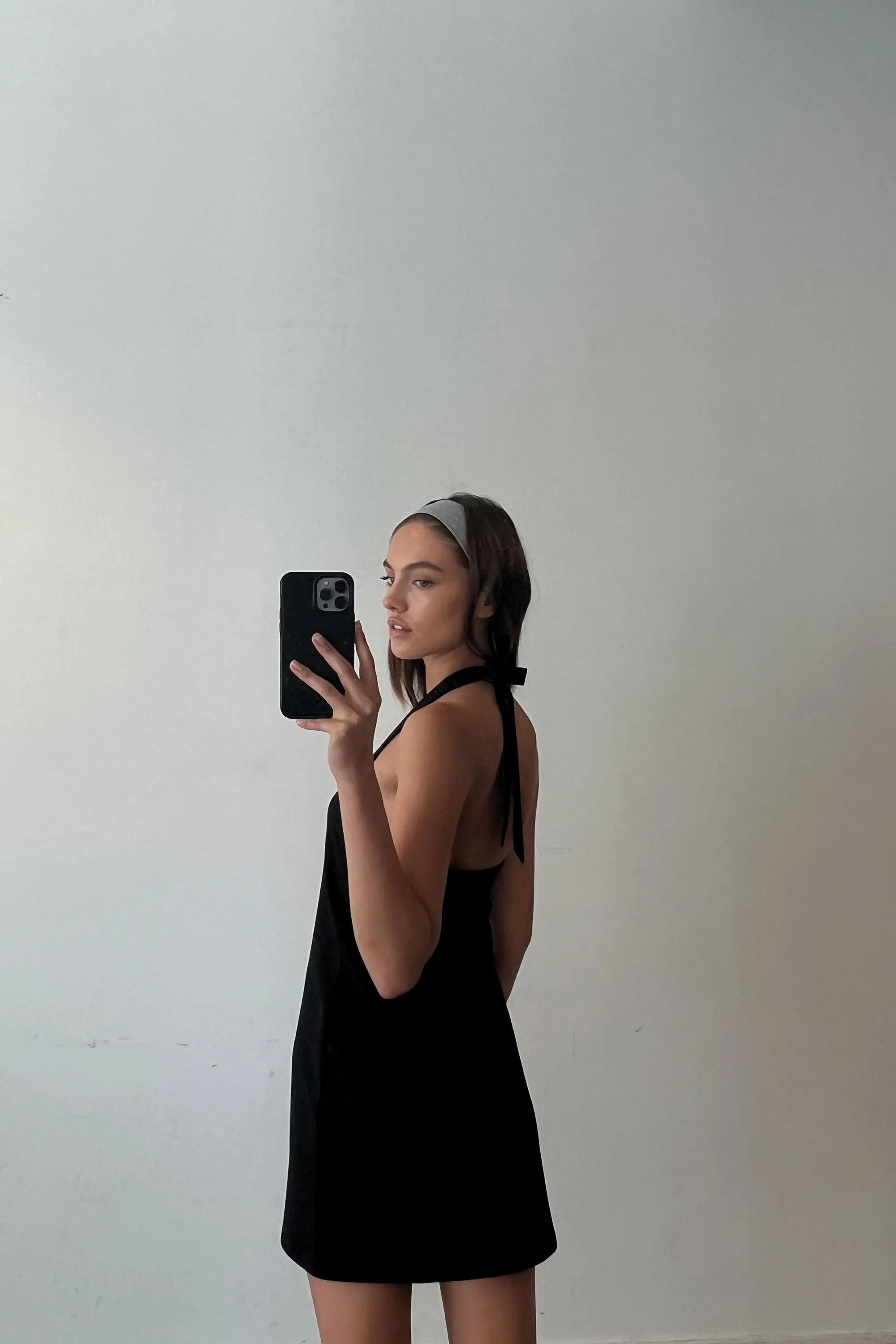 HALTER MINI DRESS