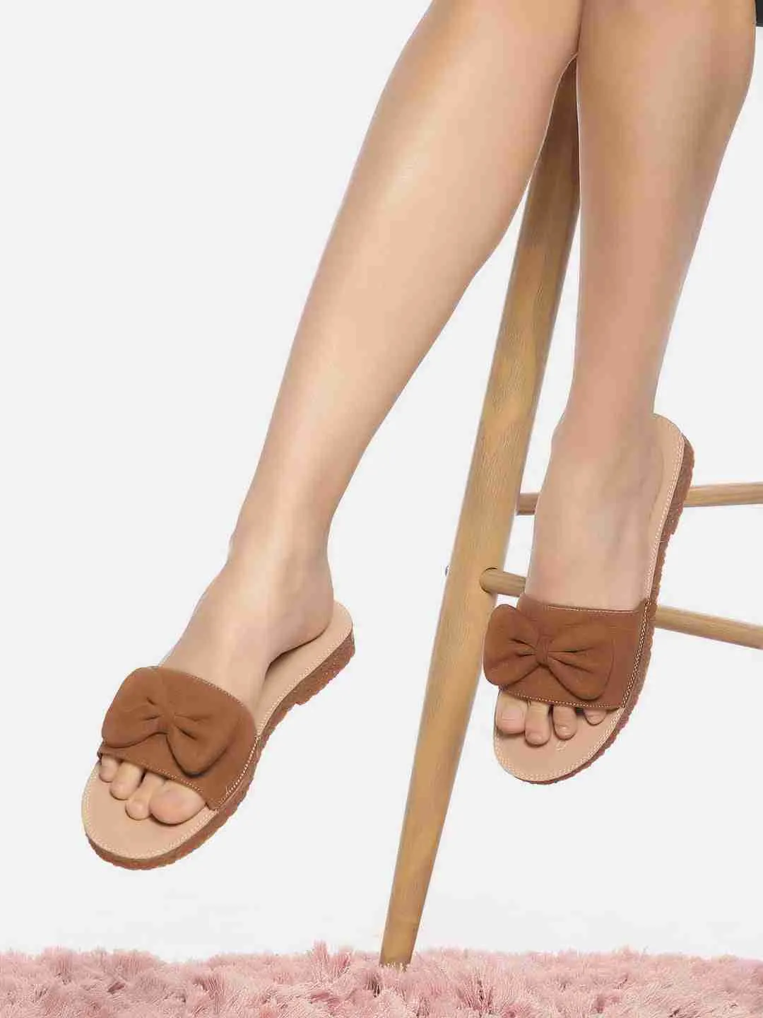 Heaven Tan Flats