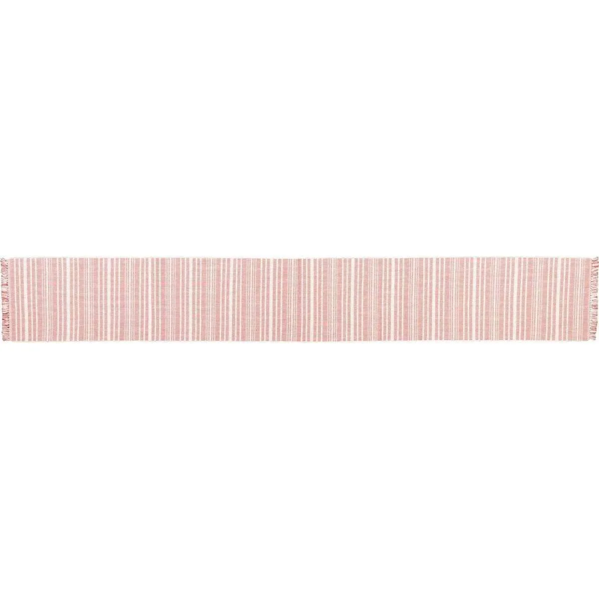 Madeline Red Ribbed Runner 13x90 VHC Brands
