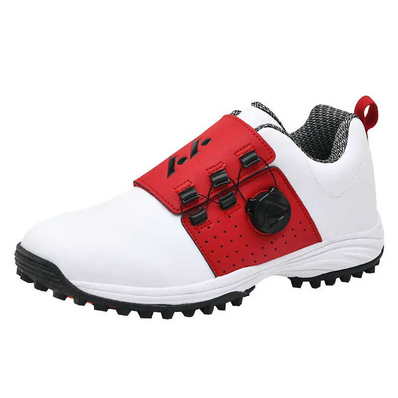 Men's Fashion Sole Casual Automatic Knob Shoelace Nail-free Sneakers Shoes