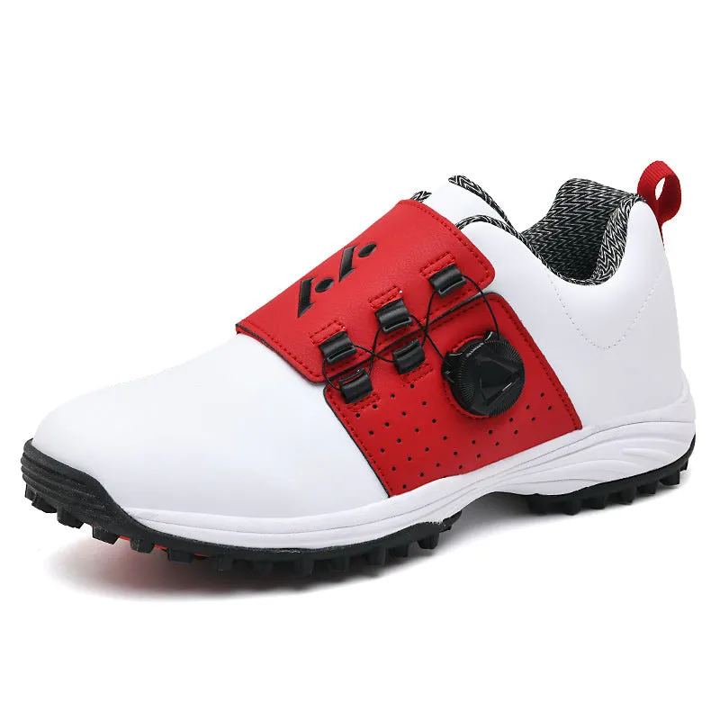 Men's Fashion Sole Casual Automatic Knob Shoelace Nail-free Sneakers Shoes