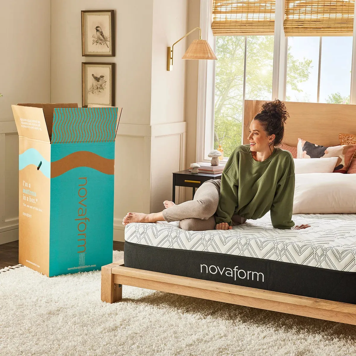 Novaform Advanced Back Support Plus 12 Responsive Foam Mattress