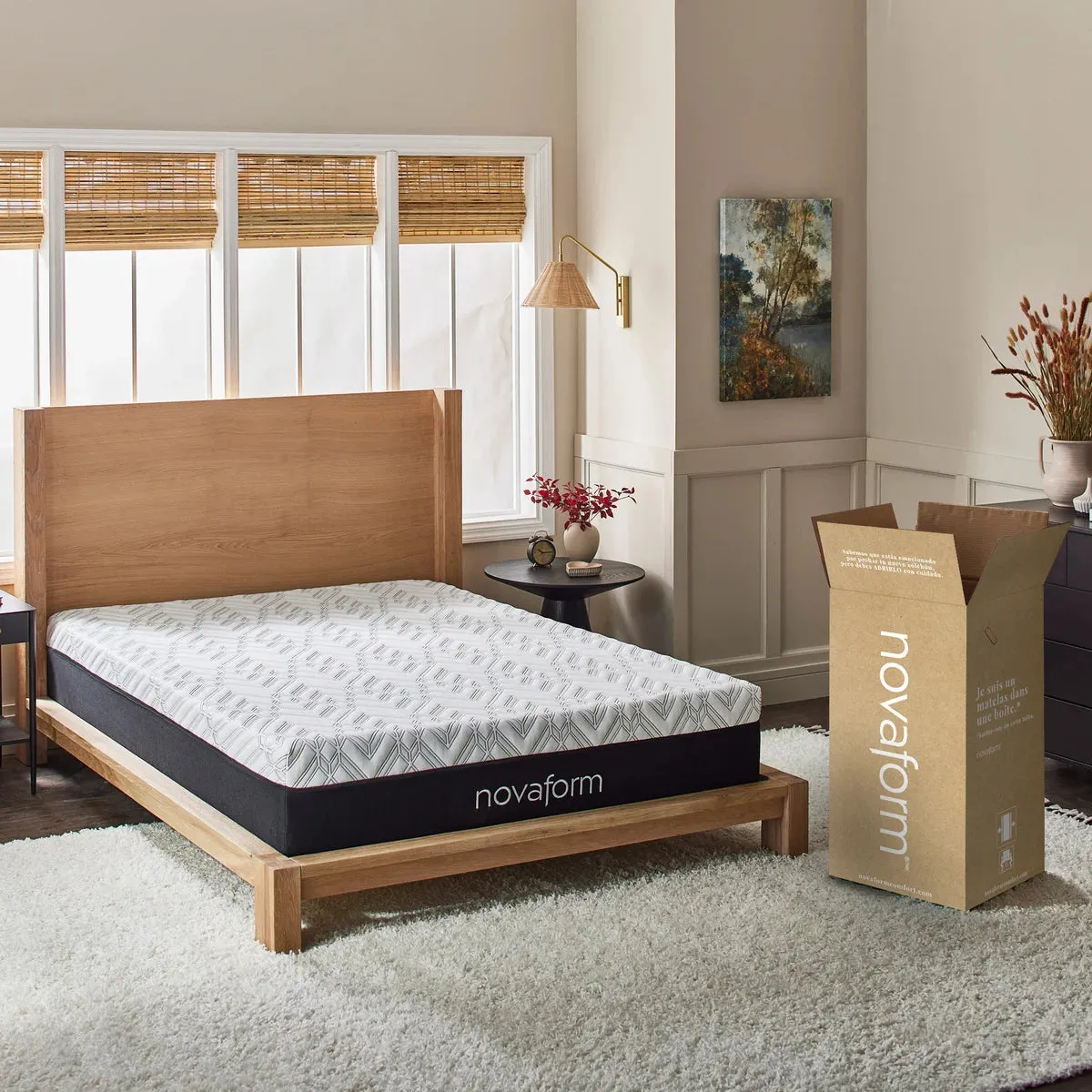 Novaform Advanced Back Support Plus 12 Responsive Foam Mattress