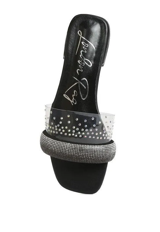 Old Flame Low Stack Heel Sandals