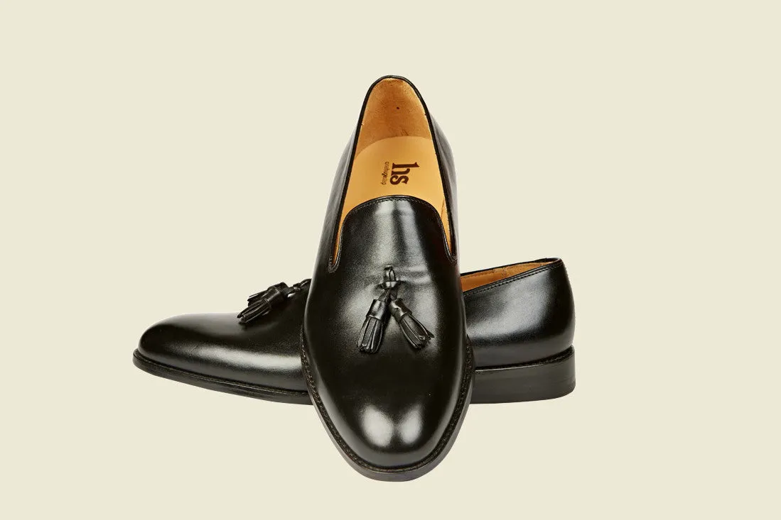 Plain Vamp Tassel Loafer