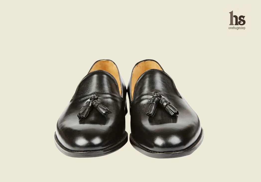 Plain Vamp Tassel Loafer