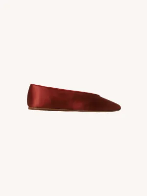 Silk Satin Regency Slipper