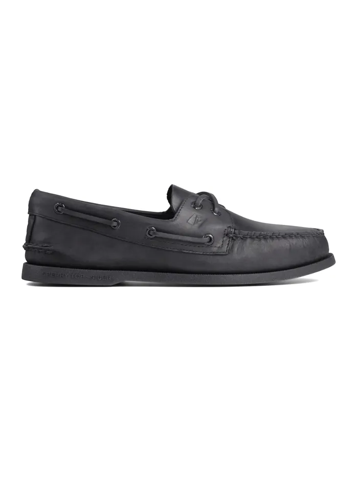 Sperry 0836981 Mens Authentic Original 2-Eye Boat Shoe Black