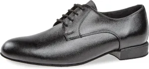 TANZSCHUHMANUFAKTUR Men's Standard & Latin Dance Shoe, Black, 12 Wide