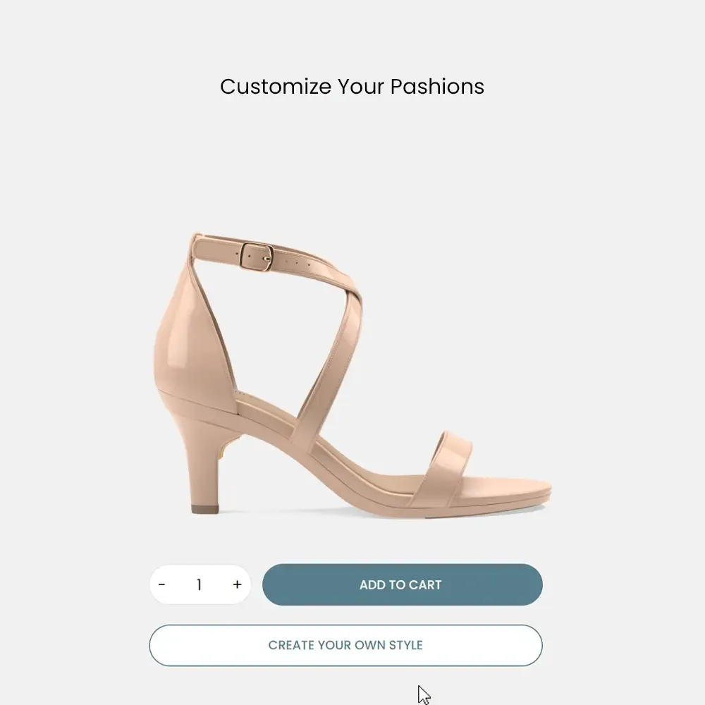 The Sandal - Sand Patent   Stiletto Heel Kit 3 Sand