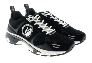 Versace Jeans Couture Black V- Logo Fashion Sneakers-