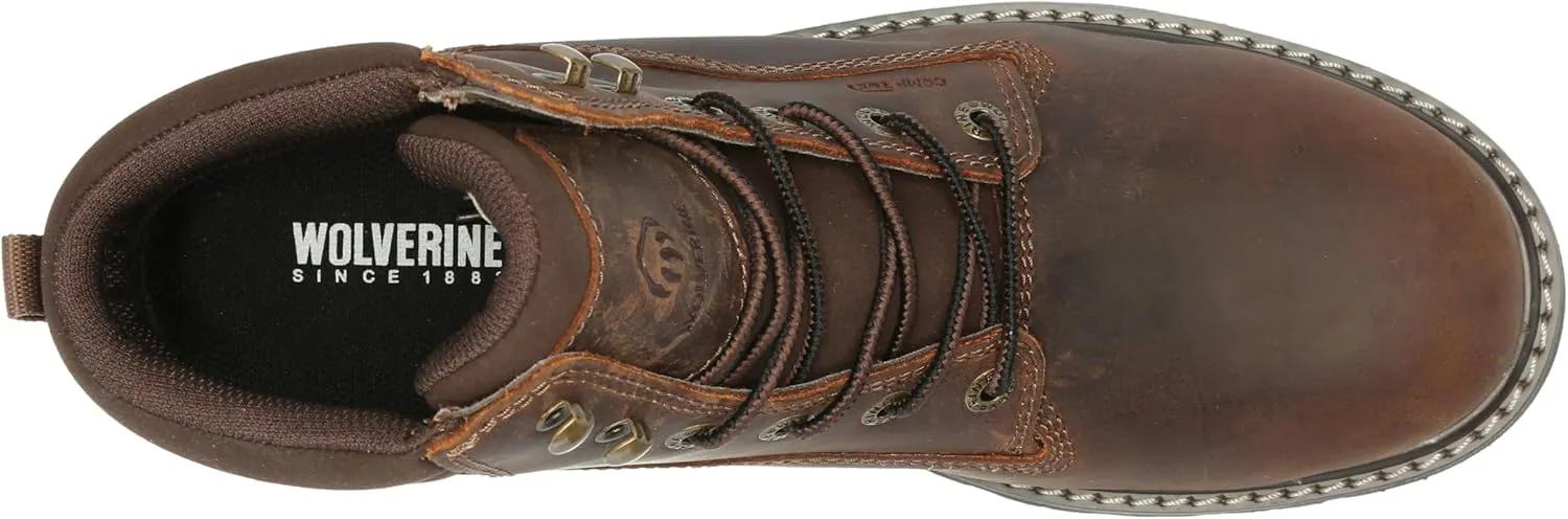 Wolverine Men's Revival 6" Waterproof Composite Toe Industrial Boot